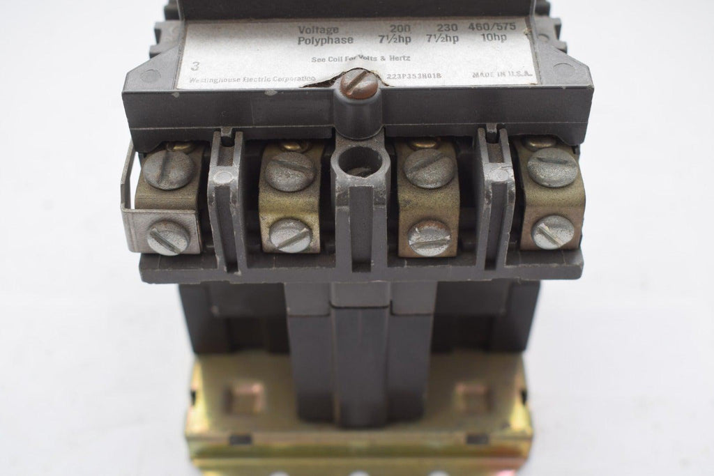 Westinghouse A200M1CACM A200 Series Motor Starter Contactor Style 277A ...