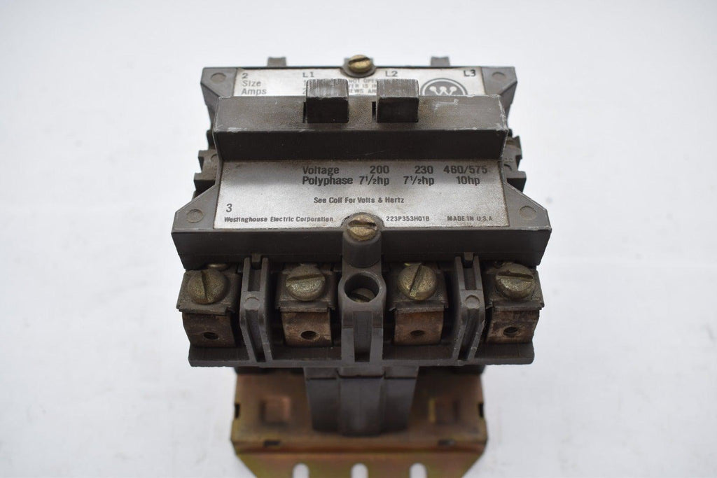 Westinghouse A200MICACM Size 1 27a Motor Starter Contactor Style 277A534G01