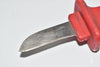 Wiha 500 Skinning Knife, Straight, Molded Plastic 7-3/4'' OAL