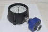 Wika 0-100 PSI 4-1/2'' Pressure Gauge SS Lower Connection
