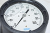 Wika 0-100 PSI 4-1/2'' Pressure Gauge SS Lower Connection