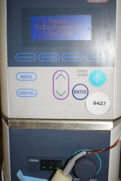 Yamato Scientific RE801 ROTARY EVAPORATOR 100-240V AC 1.5A - Tested Wo ...
